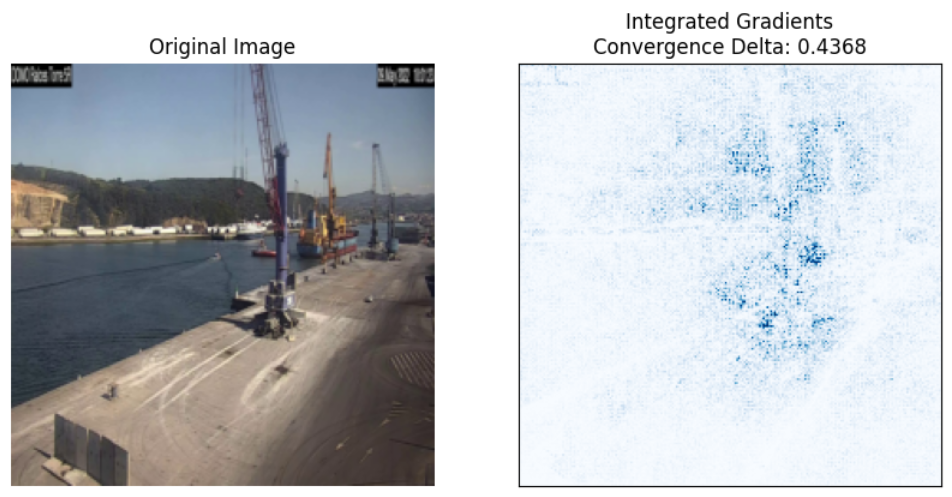 Atención en regiones del modelo (sin padding)